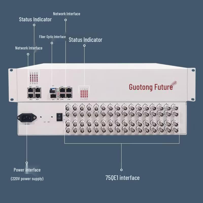 Guotong Weilai GT 960W-2KETH-4ETH Multi-Service PDH Optical Transceiver