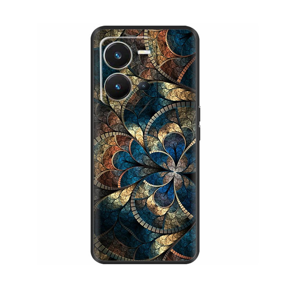For Vivo V25 / V25 Pro 5G Case Soft Silicone Phone Back Cover For Vivo V25 V 25 VivoV25 Pro 5G V25E 4G Protective Shell Bumper