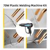 70W Sada svařovacího stroje na plasty Horká sešívačka Svařovací stroj Sada na opravu nárazníků automobilů se 4 typy sponek pro opravy nárazníků/kajaků/plastových výrobků