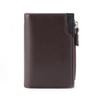 Men Wallet Short PU Leather Male Purse Black Coffee Credit Card Holders with Zipper Men Wallet Money Bag Carteira Masculina