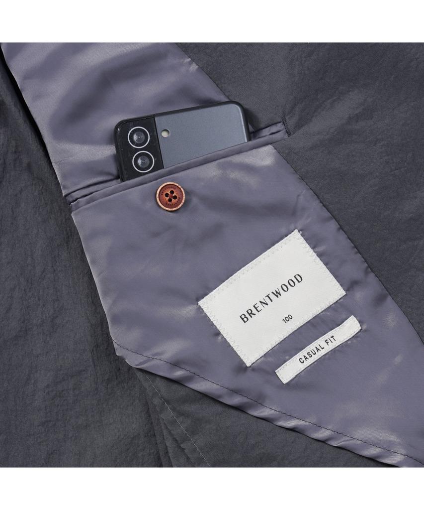 Brentwood Solid Lightweight Jacket Brjcm25731Gyd