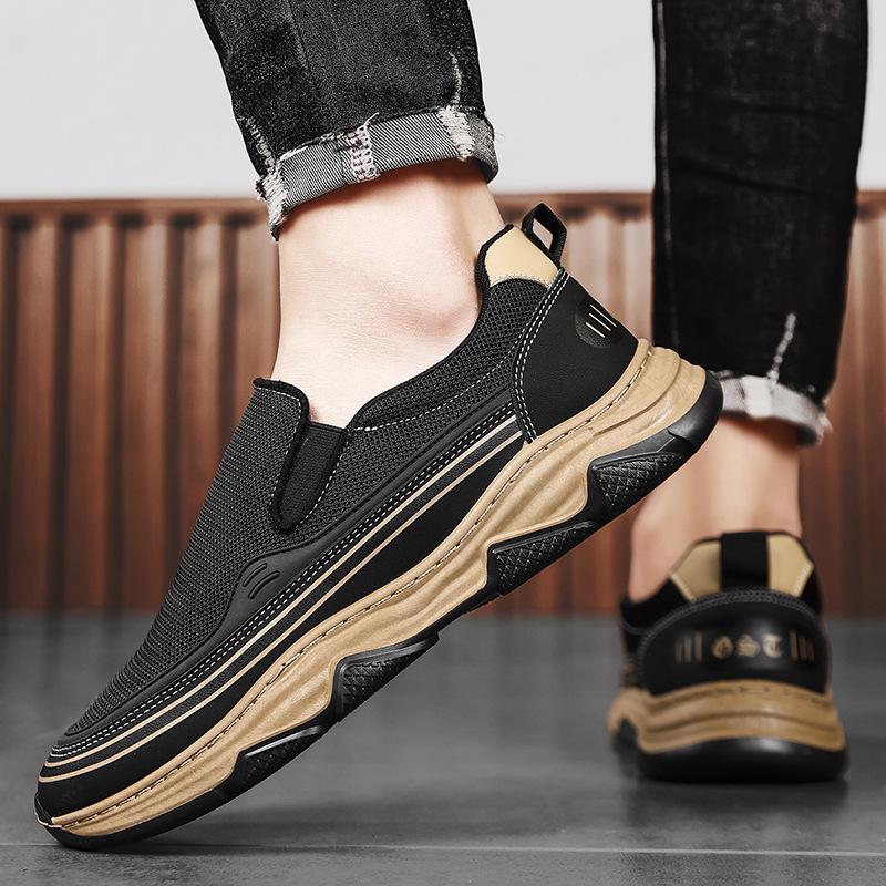 Summer new breathable mesh outdoor leisure travel platform comfortable lazy shoes