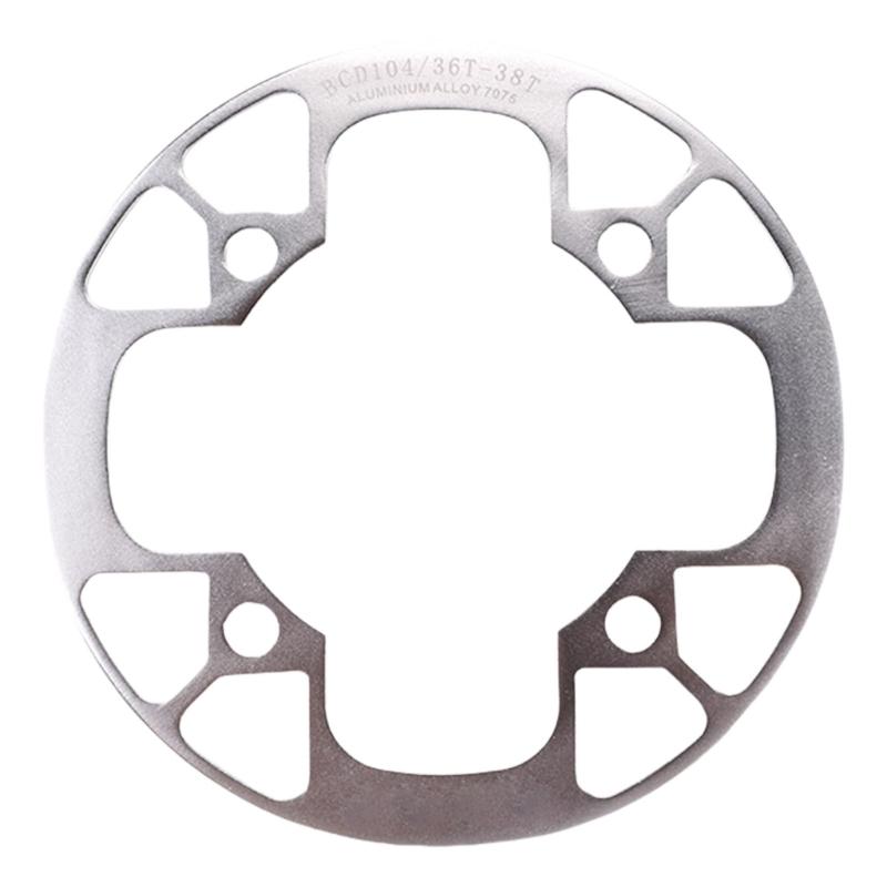 Mountain Bike Chainwheel Guard Cover Aluminum Alloy Bicycles Chainring Guard Bike Crankset Protector Easy To Use