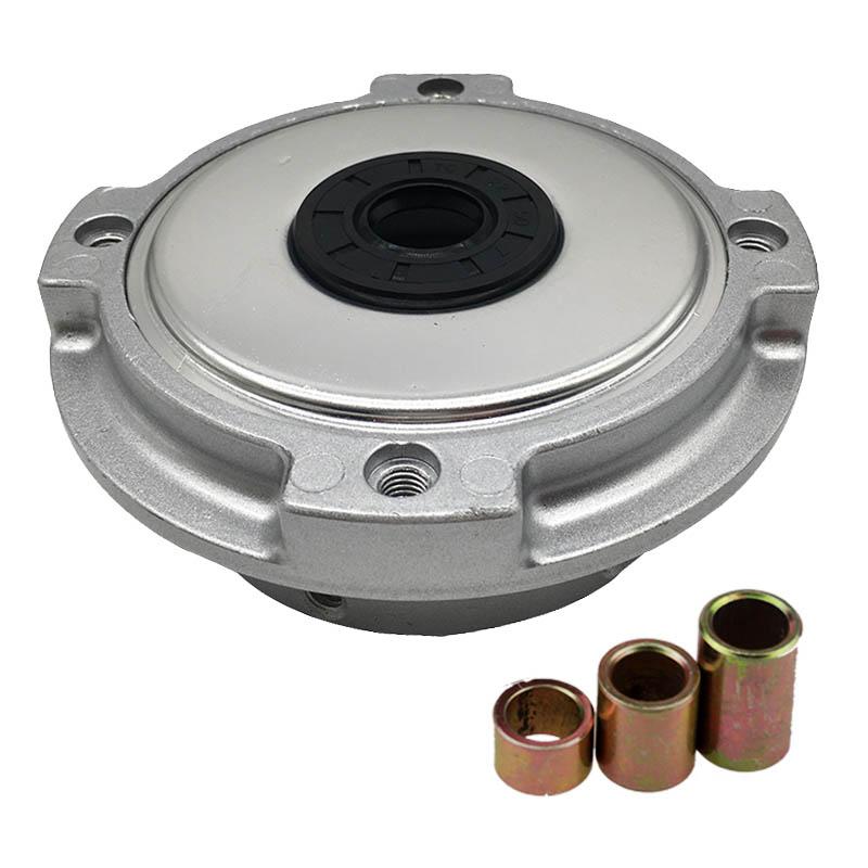 Motorcycle drum brake modified disc brake