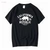Kalifornische Republik Bär 1850 Golden State Neverless T-Shirt