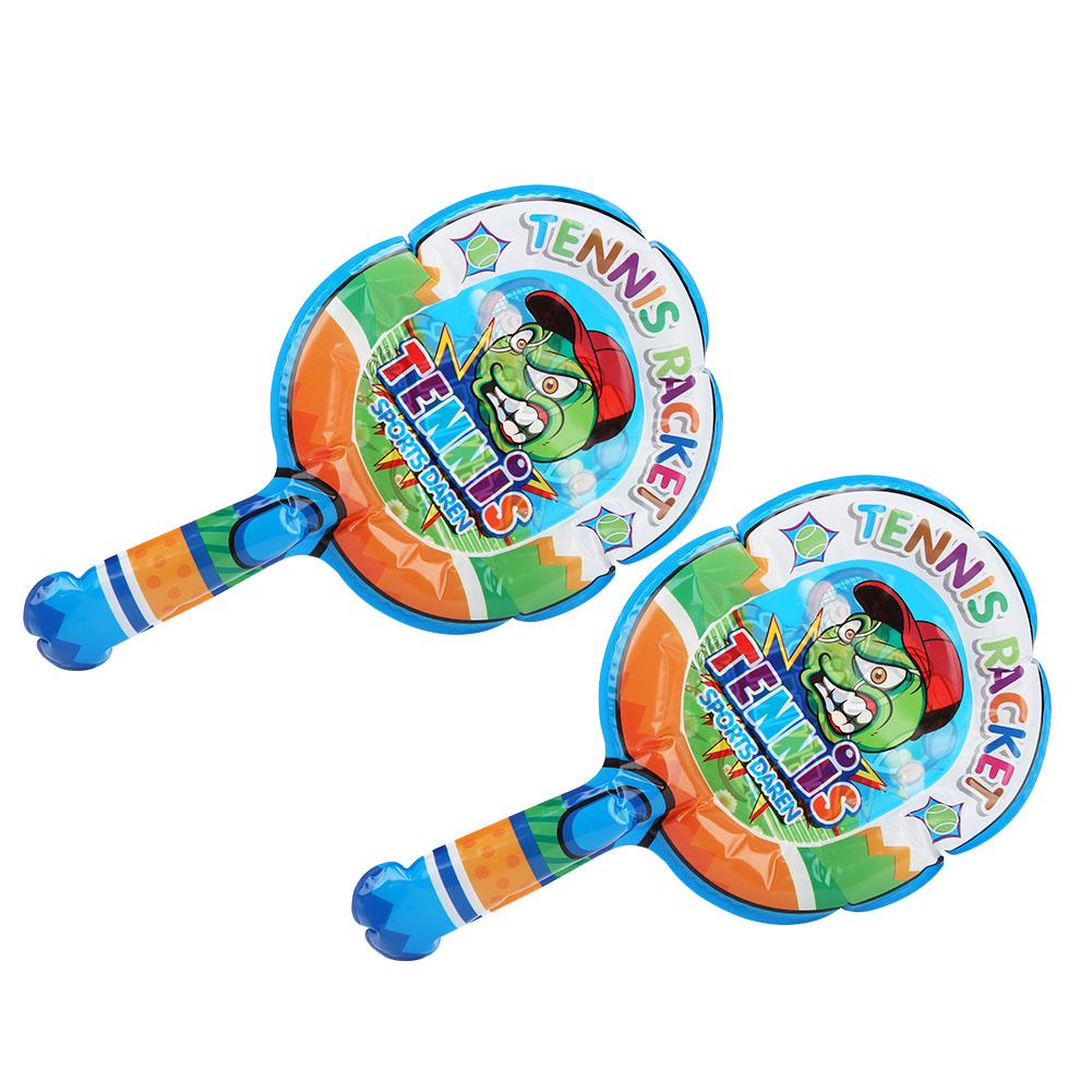 2 Pezzi Racchetta da Badminton Gonfiabile Leggera per Bambini Giocattolo Sportivo   1 Pezzo Pallina Gonfiabile