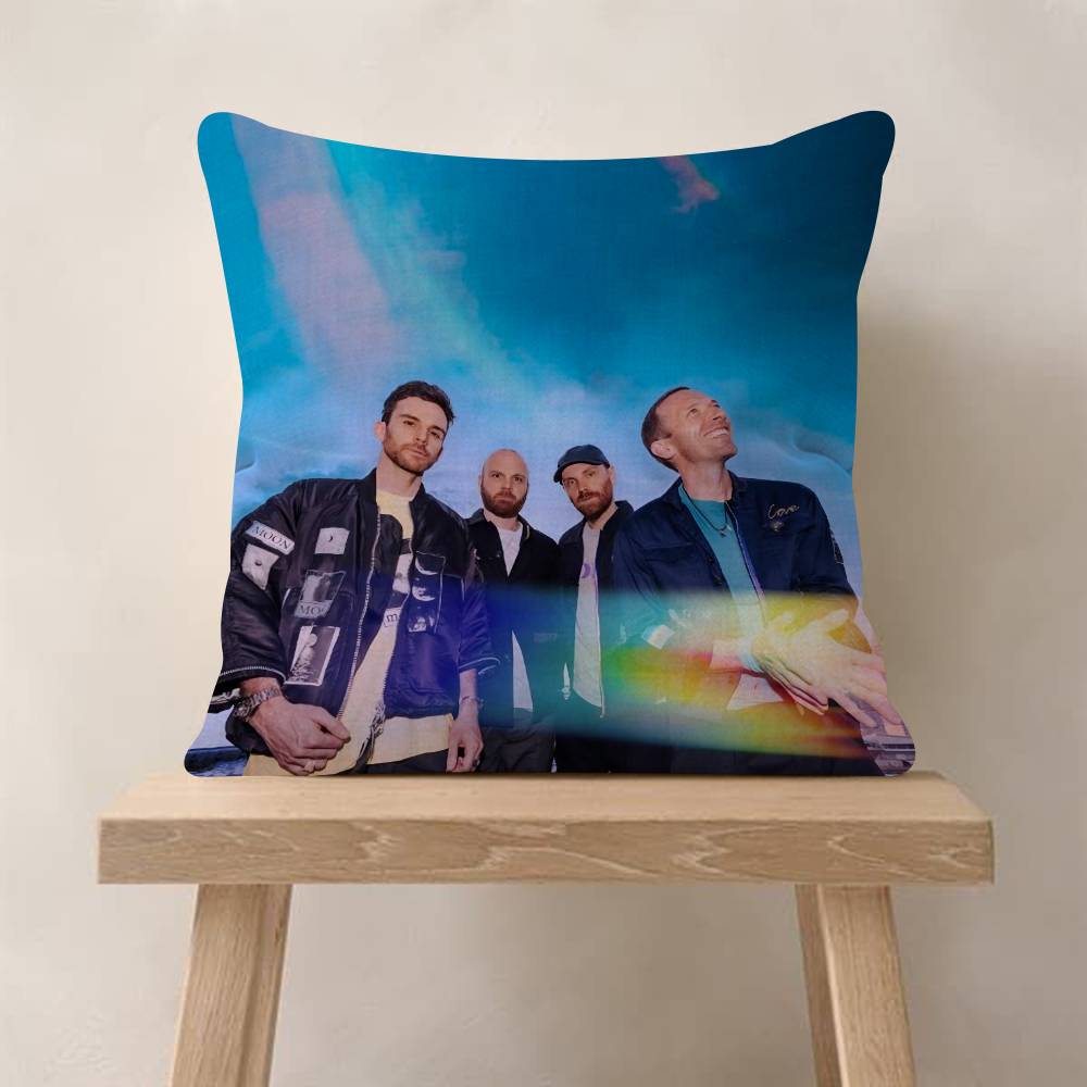 Band CColdplay Moon Music  Cushion Cover Decorative Pillow Sofa Home Decor case pillow cases