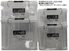 JEJ Astage ST Box #13, Made in Japan, Stackable, Clear, Disaster Preparedness Storage Box [29.5cm W x 44cm D x 16cm H]