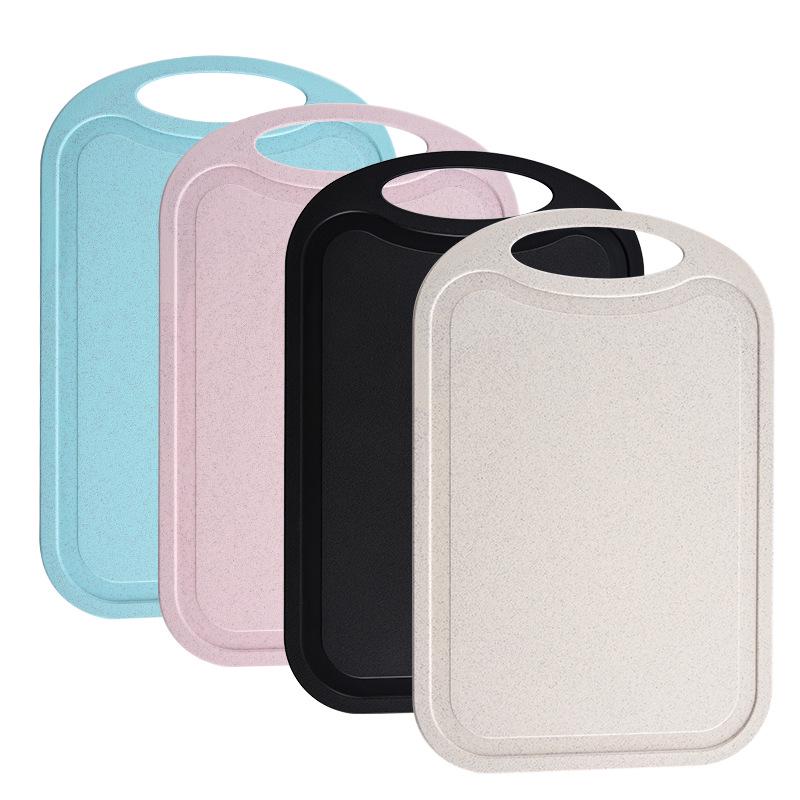 Eco-Friendly Wheat Straw Cutting Board – Food Grade, Portable, Perfect for Baby Food, Fruits, and Vegetables.