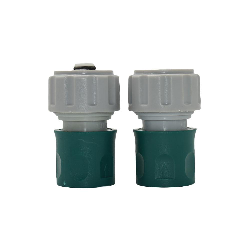 Garden Hose Quick Connector 4/7 8/11 1/2 3/4 1" Stop Water Connector Garden Watering Pipe Coupler Drip Irrigation System Fitting
