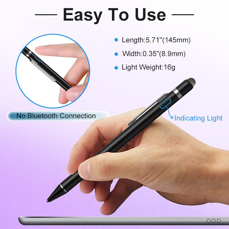 Universal Stylus Pen Stylus for Android for Apple Android Phones and Tablets Additional Magnet Stylus Pen Metal
