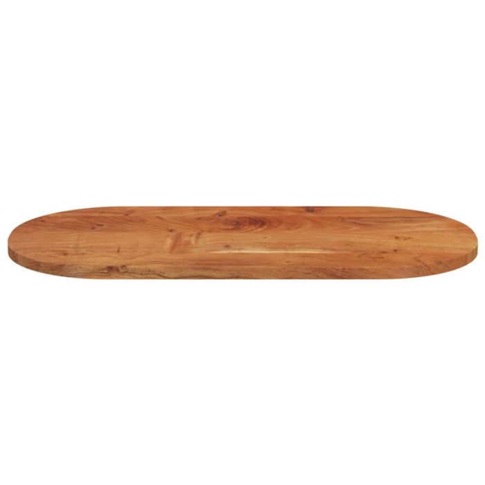 VidaXL Table Top 80x40x2.5 Cm Oval Solid Acacia Wood 370082