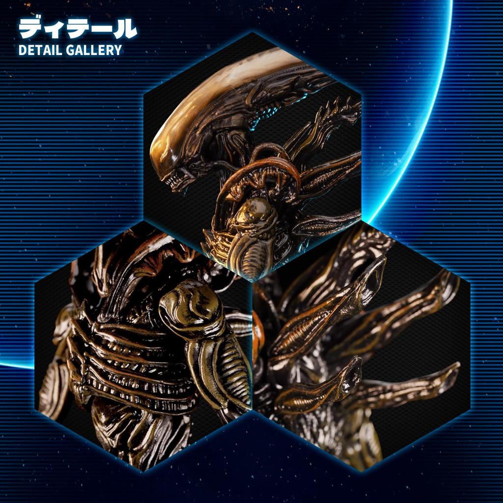 52TOYS Scale Action Figure Alien Xenomorph PVC Finished Product 20th Century Studios Sculptor Yoshi 18cm Highly Articulated With 1/12 Pre-painted