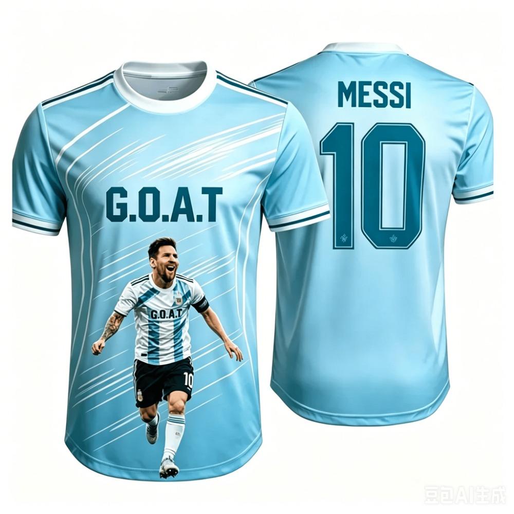 Summer Women's Printable Children's Clothing Football Shirt T-shirt Loose and Comfortable, Suitable for Daily Wear
