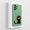For Samsung Galaxy A52 A52S Phone Case Creative Design Lightweight Funda For Samsung A 52s Soft Smooth Liquid Silicone Housing