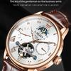 OLEVS Brand New Multi-functional Automatic Mechanical Watch Business Hollow Waterproof Men's Watch
