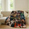Scottish actor Divid tennant Blanket For Sofa Office Bed Plane Travel Sleep Read Relax Camping Soft And Warm