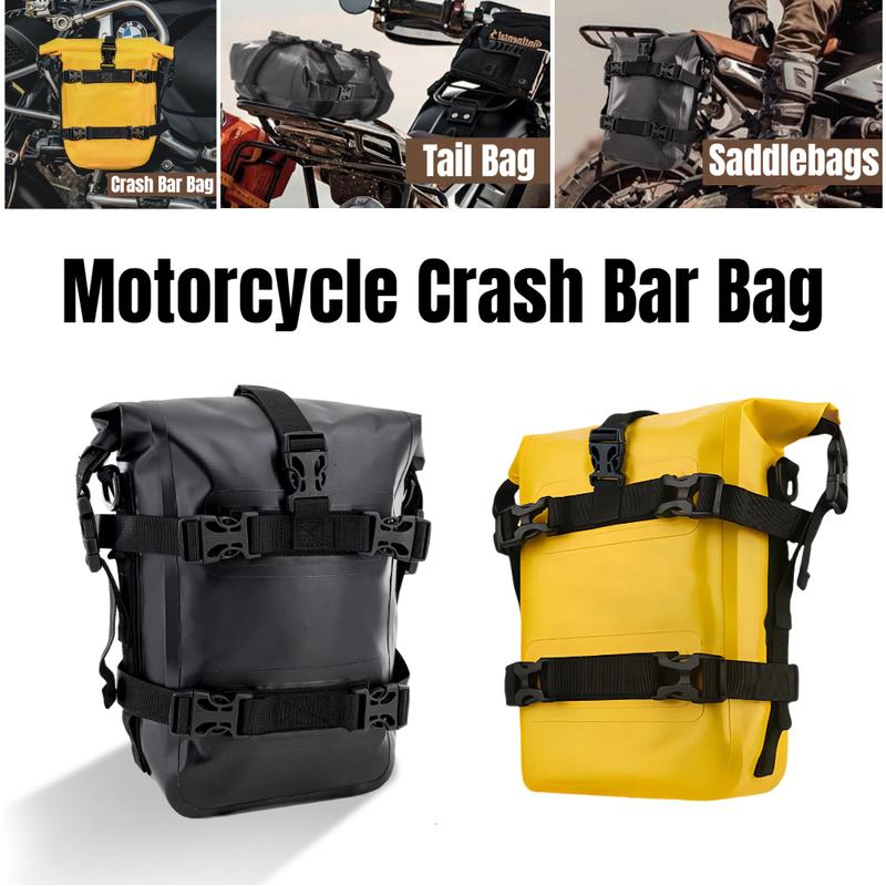 Crash Bar Bag Waterproof Motorcycle Bumper Bag for BMW R1200GS R1250GS ADV Honda NC750X CB500X, Frame Storage Tool Pouch