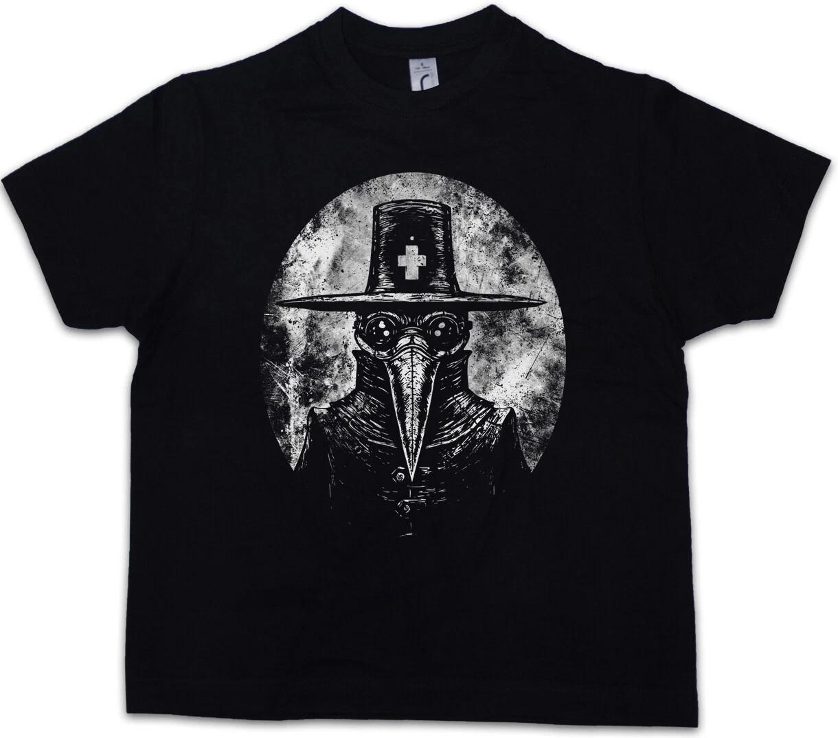 PLAGUE DOCTOR I Kids Boys kids boys T-Shirt The Black Death Medicine Mask Plague Doctor 150