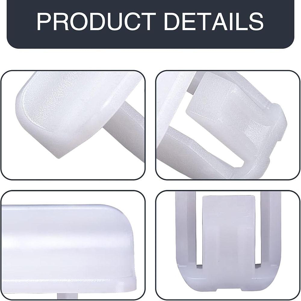 50× Car Bumper Grille Retainer Moulding Clips 68225214AA For Chrysler Dodge Jeep