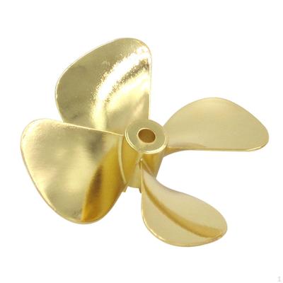 Metal RC Boat Propeller 4 Zinc Alloy 4mm for Model Repair Replace