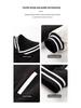 American Size Black & White Trendy Retro Men's Color Block Baseball Jacket for Spring/Summer