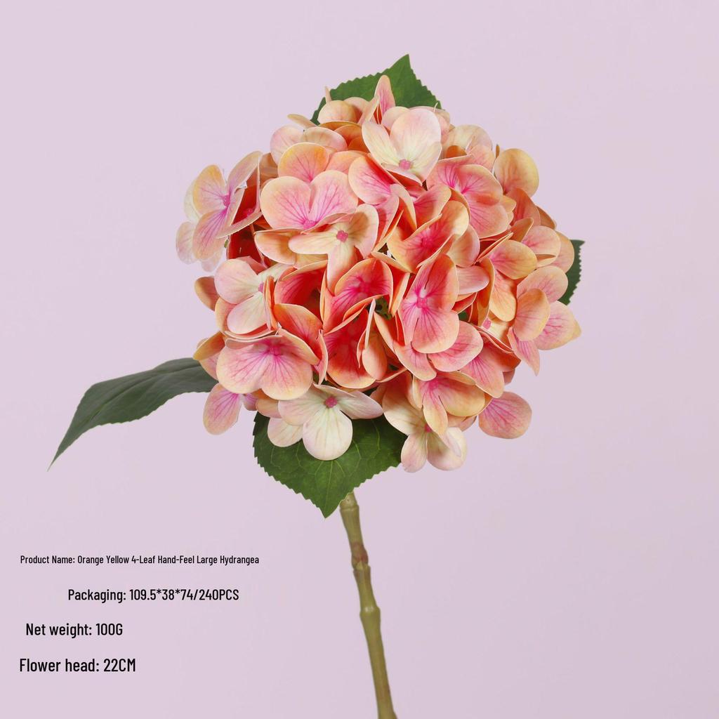 Hochwertiger künstlicher Hortensienstrauß für Hochzeitszeremonie-Hintergrunddekoration