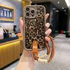 American Leopard Print West Highland Suitable for OPPO A5pro Cartoon Mobile Phone Case New Realme14X Creative Hand Rope