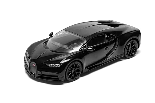 Airfix Non-Quick Build Bugatti Chiron Black Plastic Model Kit QB6025 (Automotive)