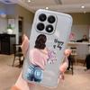 For Honor X8a 4G Case Silicone Soft Clear Coque Phone Cases Cover X8b X8c X6b 6.7'' 5G X8 X6a Shell Bumper Protection Astronaut