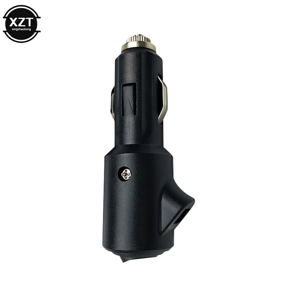 Car Cigarette Lighter Plug Socket Converter High Power Cigarette Lighter with switch Accessory 15A 12v Male 24v чёрный