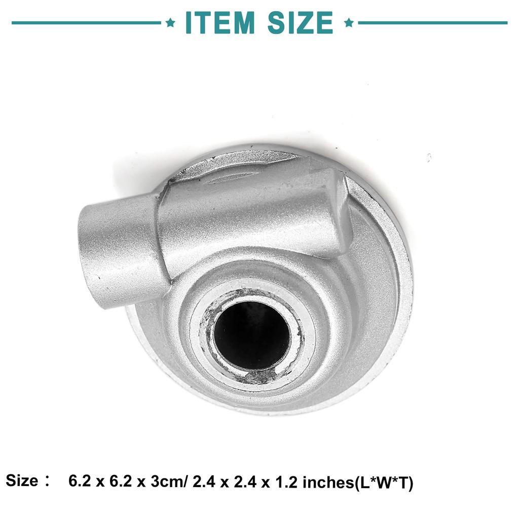 ACROPIX Přední osa motocyklového kola Kotoučová brzda Hnací kolo tachometru pro Suzuki Průměr otvoru 15 mm Stříbrný tón 1 ks