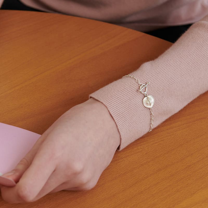 Cotoit Heart Shell Bracelet S(9mm)
