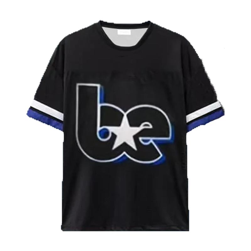 Baibao QIQI Zomer Billie Jubileum Shirt Volwassenen T-shirt Sneldrogend Voetbal Trainingskleding Sportkleding Korte Mouwen Top 5XL