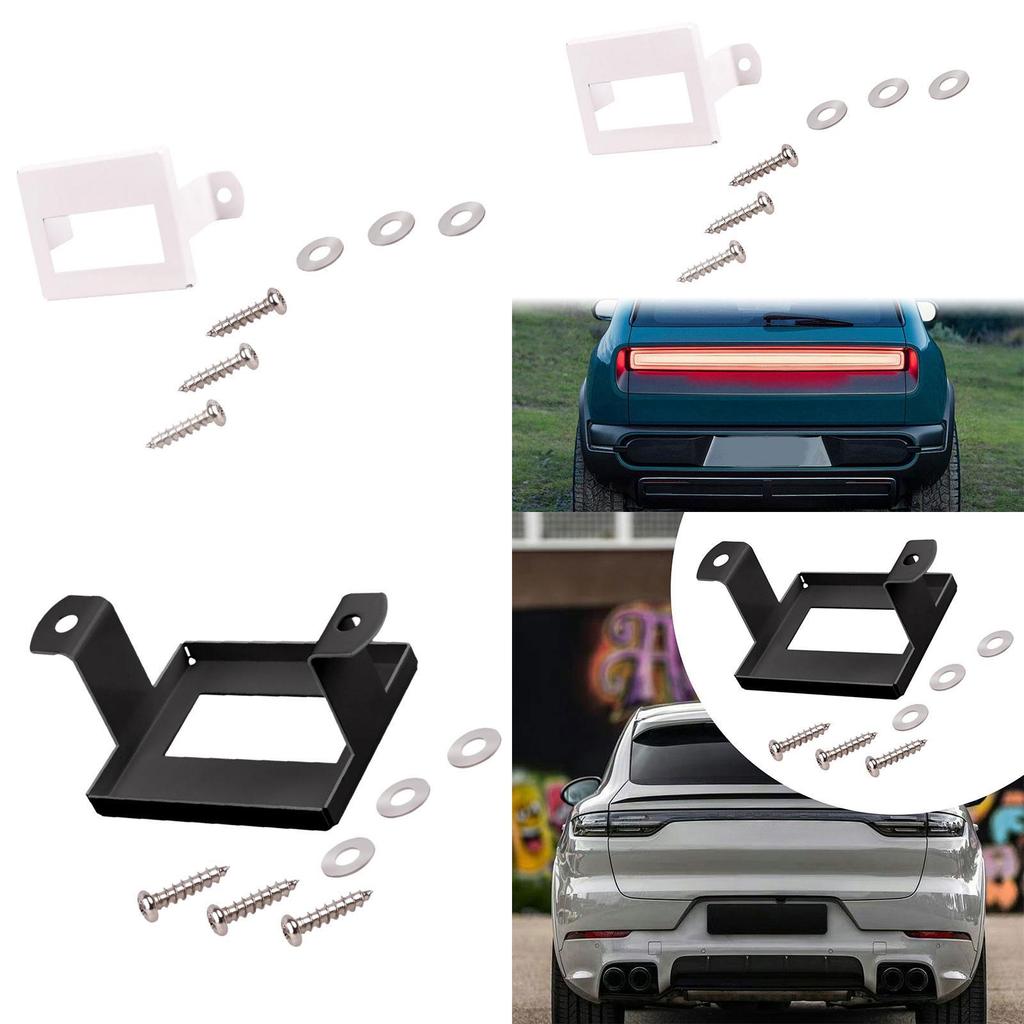 Metal Radar Sensor Protector Cover Set Durable Auto Parts Kit with Screws for Honda CR-V 2017-2025