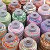 80Meter Polyester Cotton Thread Starry Sky Segment Dyeing Cord Sewing String DIY Handmade Accessories