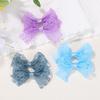 40pcs/set Lace Lolita Bow Hairpin for Baby Girls New Sweet Random Color  Girls Cloth Hair Clips Hair Accessories Baby Barrette