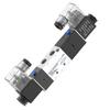 Three-position five-way solenoid valve 4V130C/4V230C/4v330C/4V430C DC24V AC220V DC12V Closed type solenoid valve Fuel System Fittings7