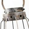Hollowing Out Cage Portable Candlestick Metal Ironwork Retro Style Home Furnishings Courtyard Desktop Garden Ornaments Decorate