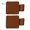 Self-adhesive Leather Pen Holders 2Pcs Self Adhesive Pencil Loop Clips Universal Stylus Easy to Install Journal Planner Tablet Case Notebook Supplies