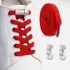 Neue Tennis Lock Schnürsenkel Ohne Binden Unisex Kinder No Tie Schnürsenkel Elastische Schnürsenkel Turnschuhe Erwachsene Flacher Schnürsenkel Schuhzubehör