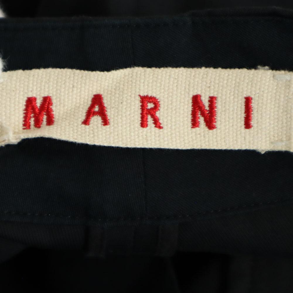 Marni Made In Italy Cropped Pants 36 Black Women Used