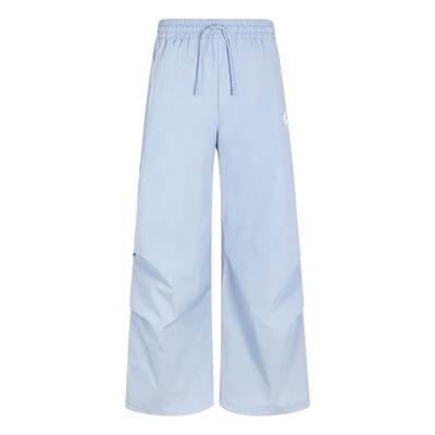 Tracksuit Bottoms Comfortable Wide Leg Knitted Sports Pants Women Bottoms Blue Bright-White JY8085