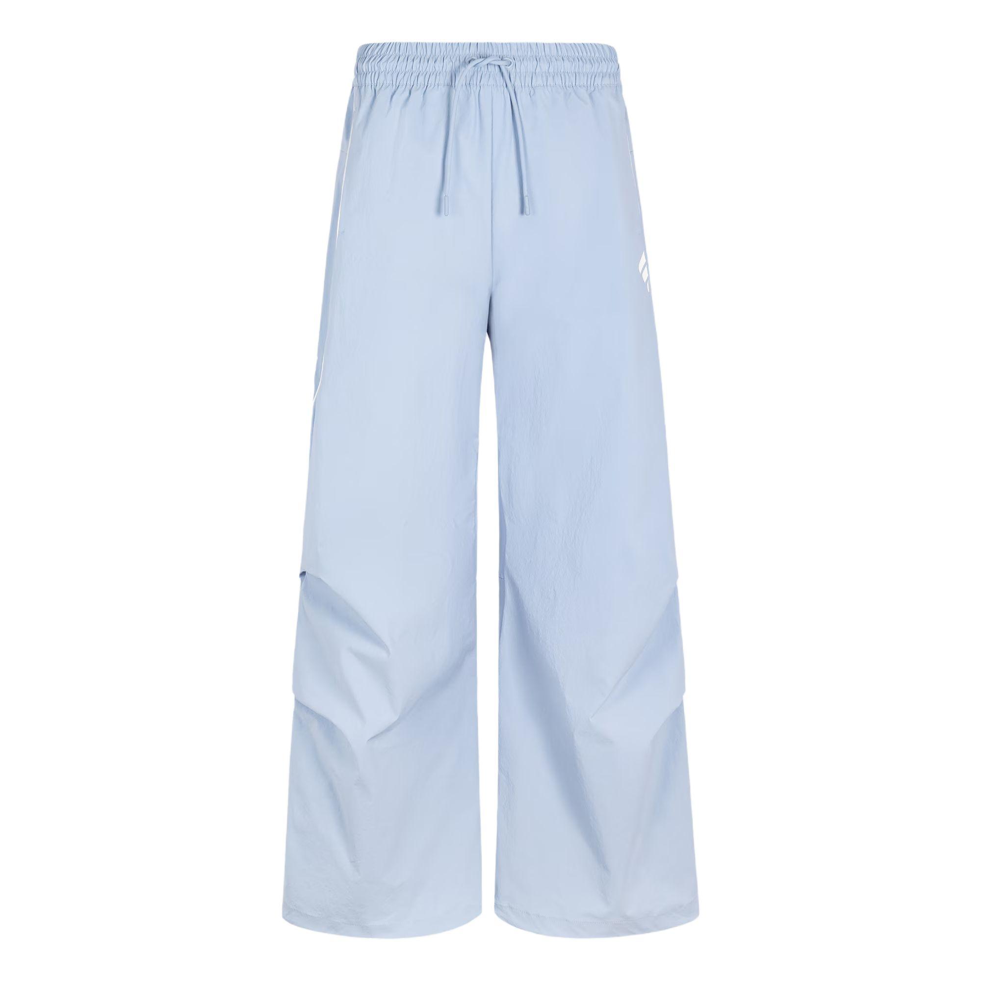 

Adidas Tracksuit Bottoms Comfortable Wide Leg Knitted Sports Pants Women Bottoms Blue Bright-White JY8085 XL