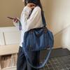 Denim Umhängetasche Damen Handtasche Große Kapazität Wasserabweisend Crossbody Tasche
