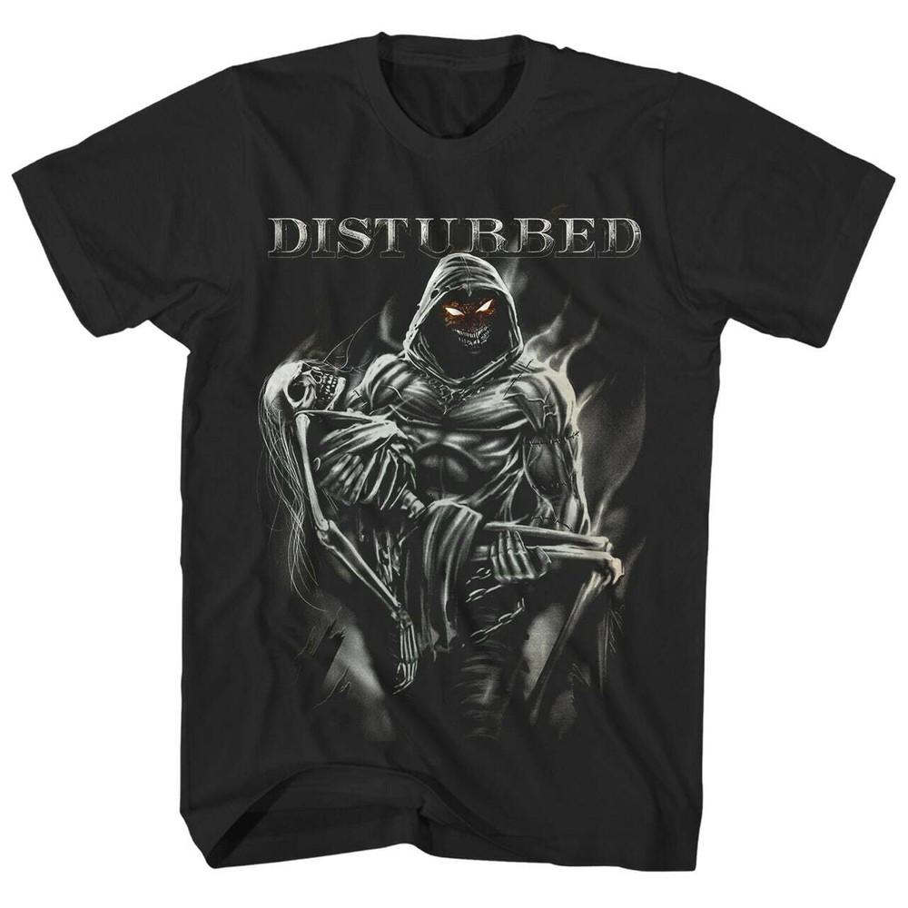 Disturbed Lost Souls T Shirt Mens Licensed Rock N Roll Music Concert Tee Black Unisex T-Shirt XXL