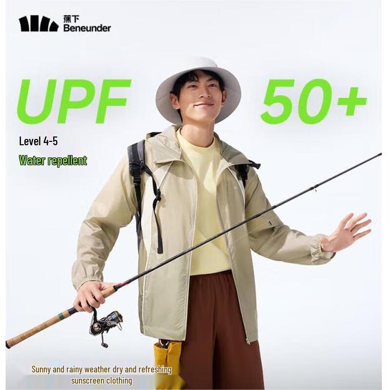 Men's Lightweight UV Protection Water-Repellent Outdoor Jacket