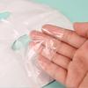 Aloe Vera Infused Disposable Plastic Mask Sheets - 100 Pieces for Moisturizing and Water-Locking In Beauty Salons
