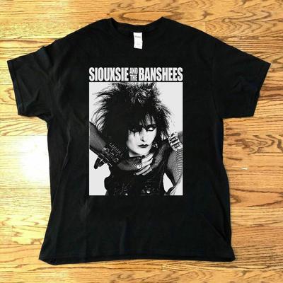 Siouxsie and the Banshees 80s Goth Post-punk Black T-shirt Unisex T-Shirt