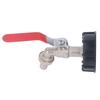IBC Tote Adapter 12in Leakproof Brass Valve Coarse Thread for 275?330 Gallon Water Tank Garden